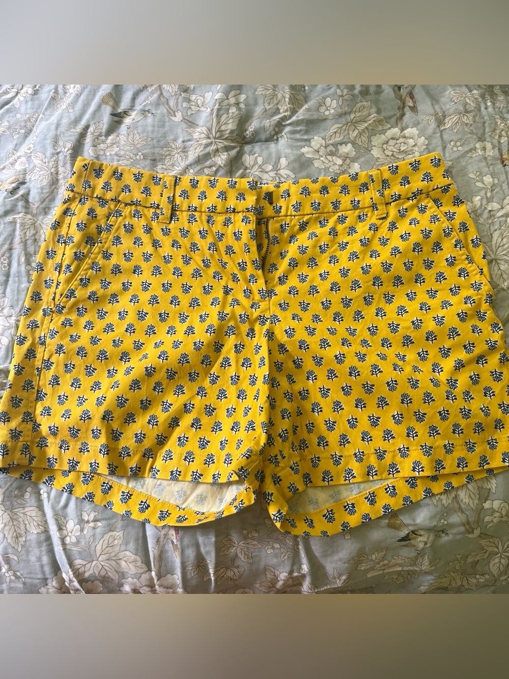 J Crew Yellow Shorts